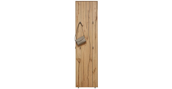 GARDEROBE 2-teilig  in 51,9/205,5/37,1 cm  - Eichefarben/Graphitfarben, Design, Holz/Holzwerkstoff (51,9/205,5/37,1cm) - Dieter Knoll