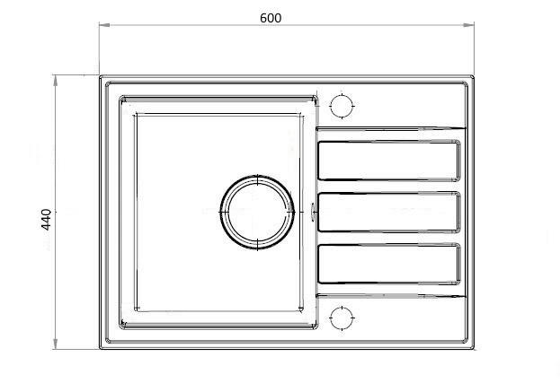 SUDOPERA - SET      60/44/20 cm      - crna, Osnovno, kamen (60/44/20cm)