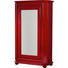 SCHRANK Fichte massiv lackiert Rot - Rot, LIFESTYLE, Holz/Metall (115/195/53cm) - Landscape