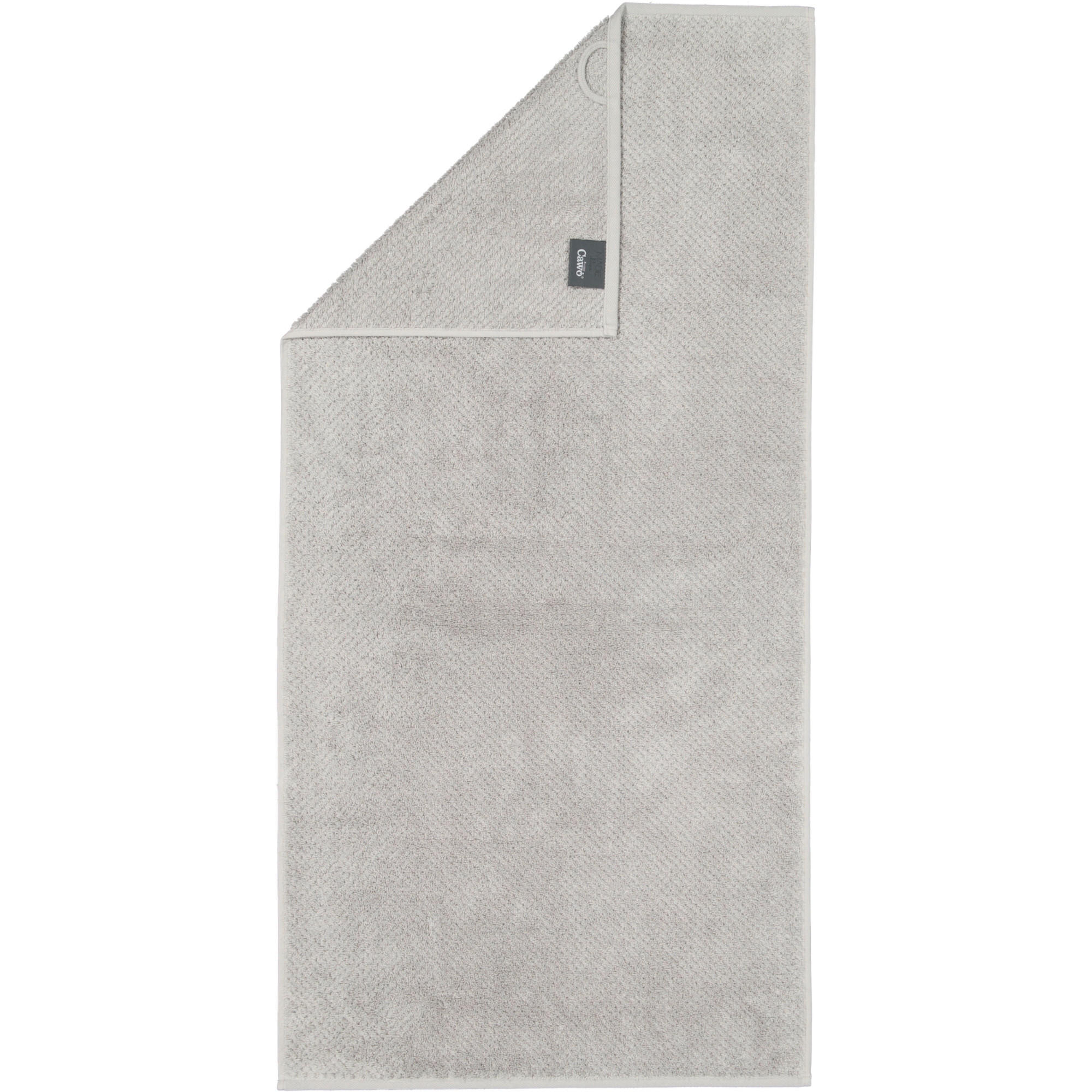 HANDTUCH PURE UNI Grau  - Grau, Basics, Textil (50/100cm) - Cawoe