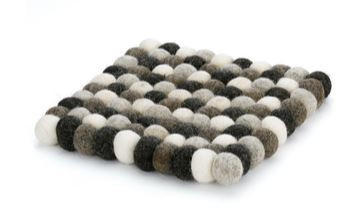 TOPFUNTERSETZER Textil Multicolor  - Multicolor, Basics, Textil (21/21/2,2cm) - Cilio