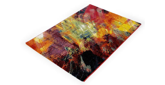 WEBTEPPICH 65/130 cm Happiness New Brush Multicolor  - Multicolor, Basics, Textil (65/130cm) - Novel