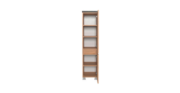 MIDISCHRANK 30/131/35 cm  - Sandfarben/Eichefarben, KONVENTIONELL, Holzwerkstoff/Kunststoff (30/131/35cm) - Xora
