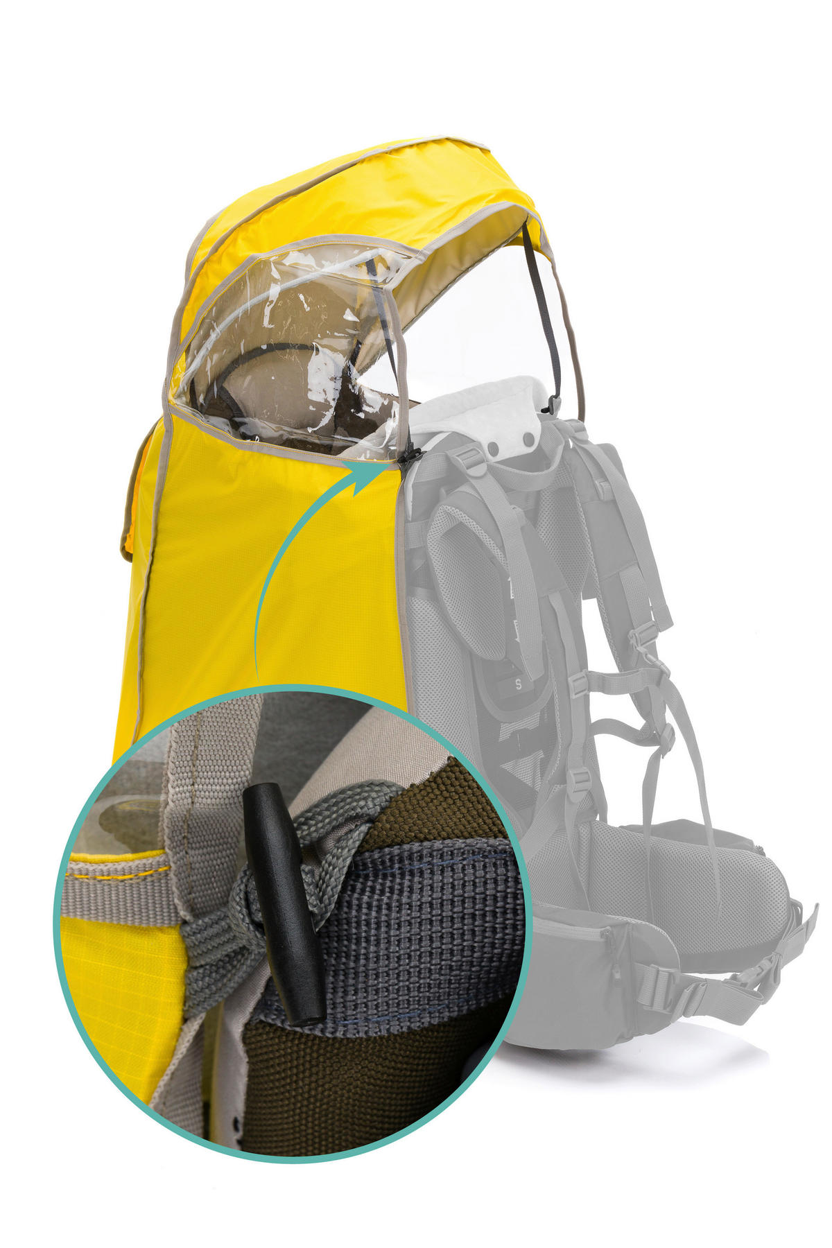 REGENVERDECK Adventure  - Gelb, Basics (17/5/23cm) - Fillikid