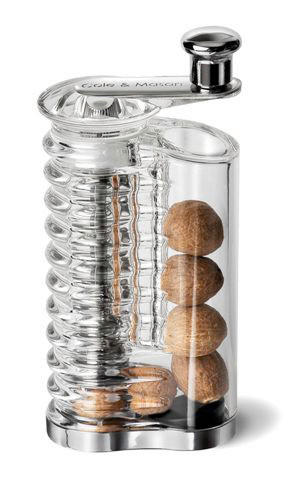 GEWÜRZMÜHLE  - Chromfarben, KONVENTIONELL, Kunststoff/Metall (6,4/10/15,2cm) - AdHoc