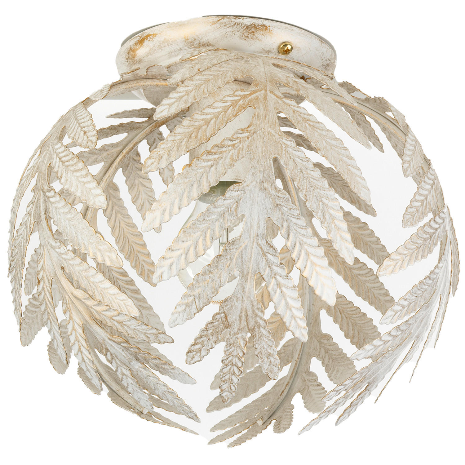 DECKENLEUCHTE 25/23 cm   - Weiß, KONVENTIONELL, Metall (25/23cm)