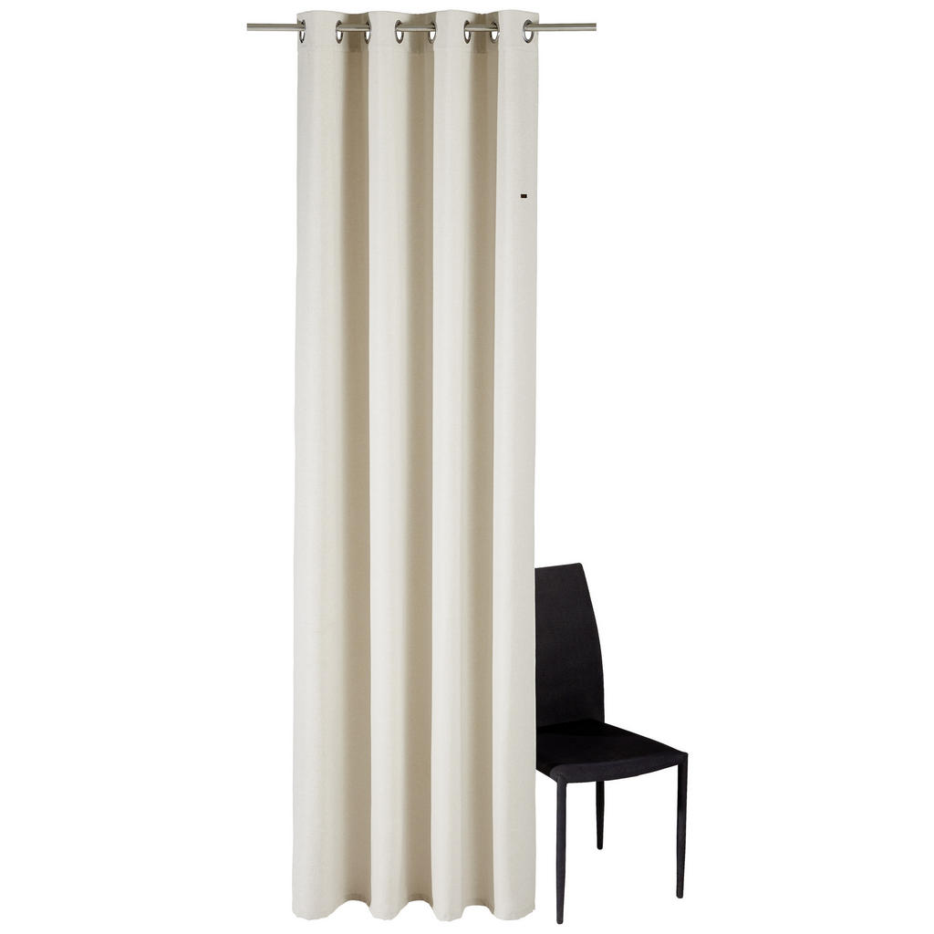 Thumbnail - Esprit Ösenschal E-Harp, Natur, Textil, Uni, 140x250 cm, Wohntextilien, Gardinen & Vorhänge, Fertiggardinen, Ösenschals