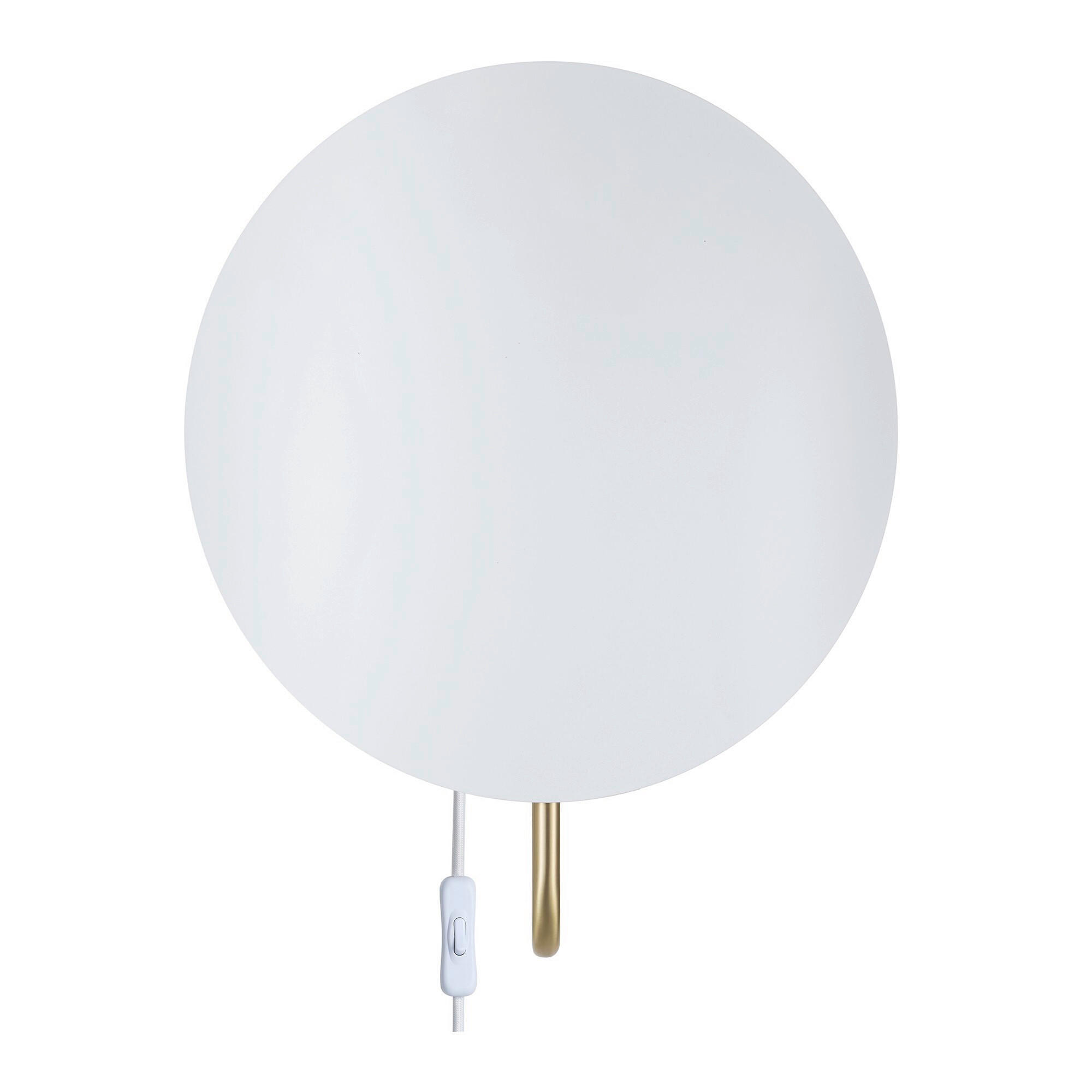 WANDLEUCHTE Spargo 39.5/9.5/32 cm  - Weiß, Design, Metall (39.5/9.5/32cm) - Nordlux