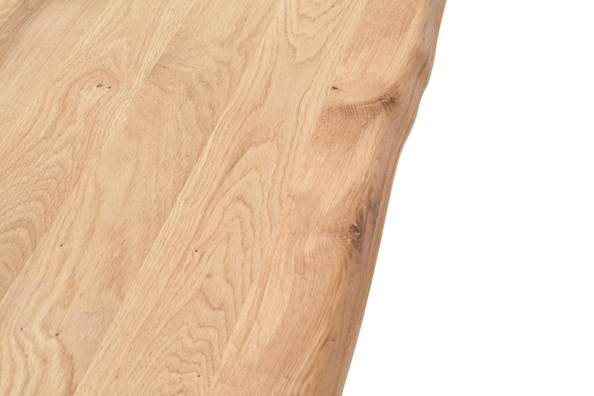 MATBORD i trä, metall 220/100/77 cm   - stålfärgad, Design, metall/trä (220/100/77cm) - Livetastic