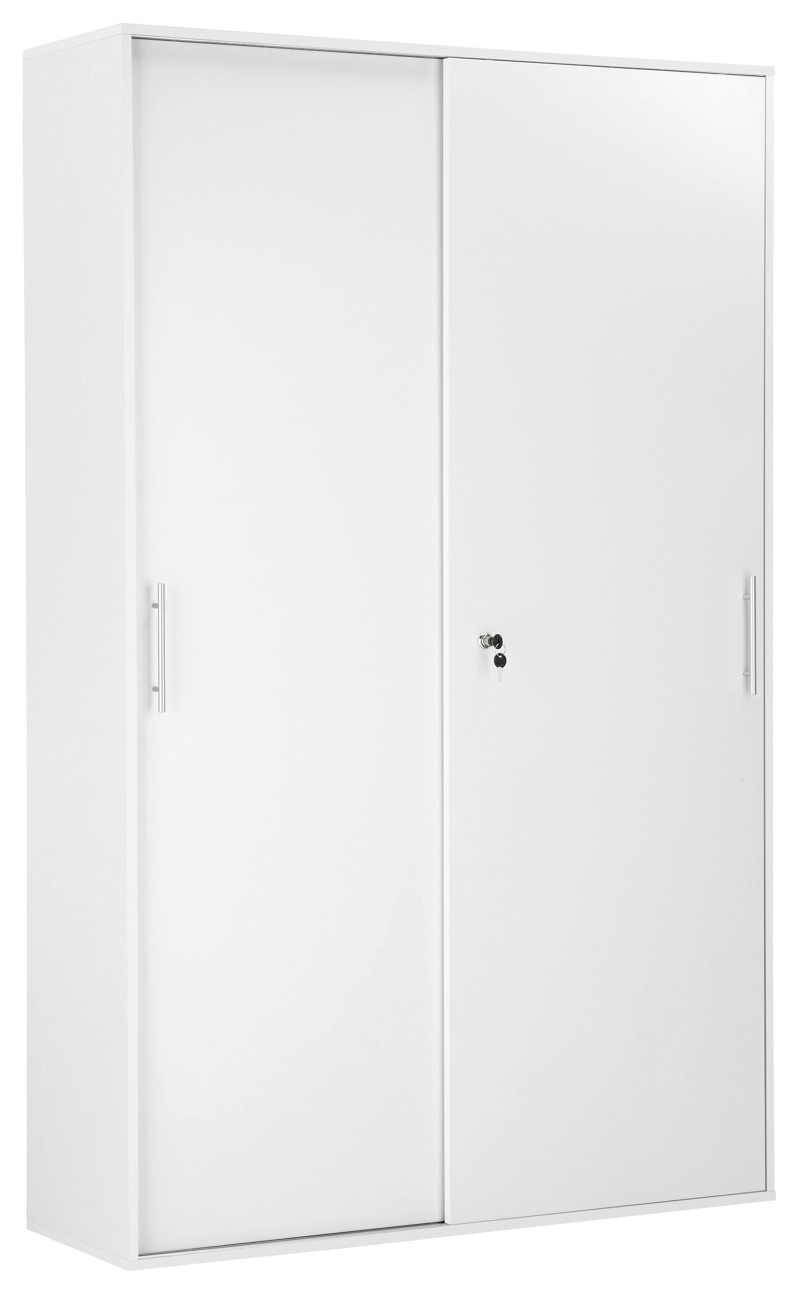 AKTENSCHRANK Weiß - Weiß, Basics (120/190/40cm) - MID.YOU