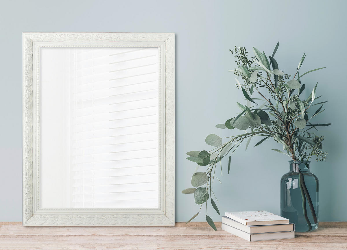 WANDSPIEGEL 55/70/3,5 cm    in rechteckig  - Weiß, Trend, Glas/Holz (55/70/3,5cm) - Boxxx