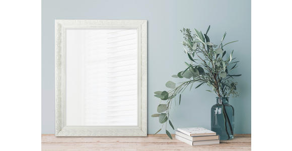 WANDSPIEGEL 55/70/3,5 cm  - Weiß, Trend, Glas/Holz (55/70/3,5cm) - Boxxx