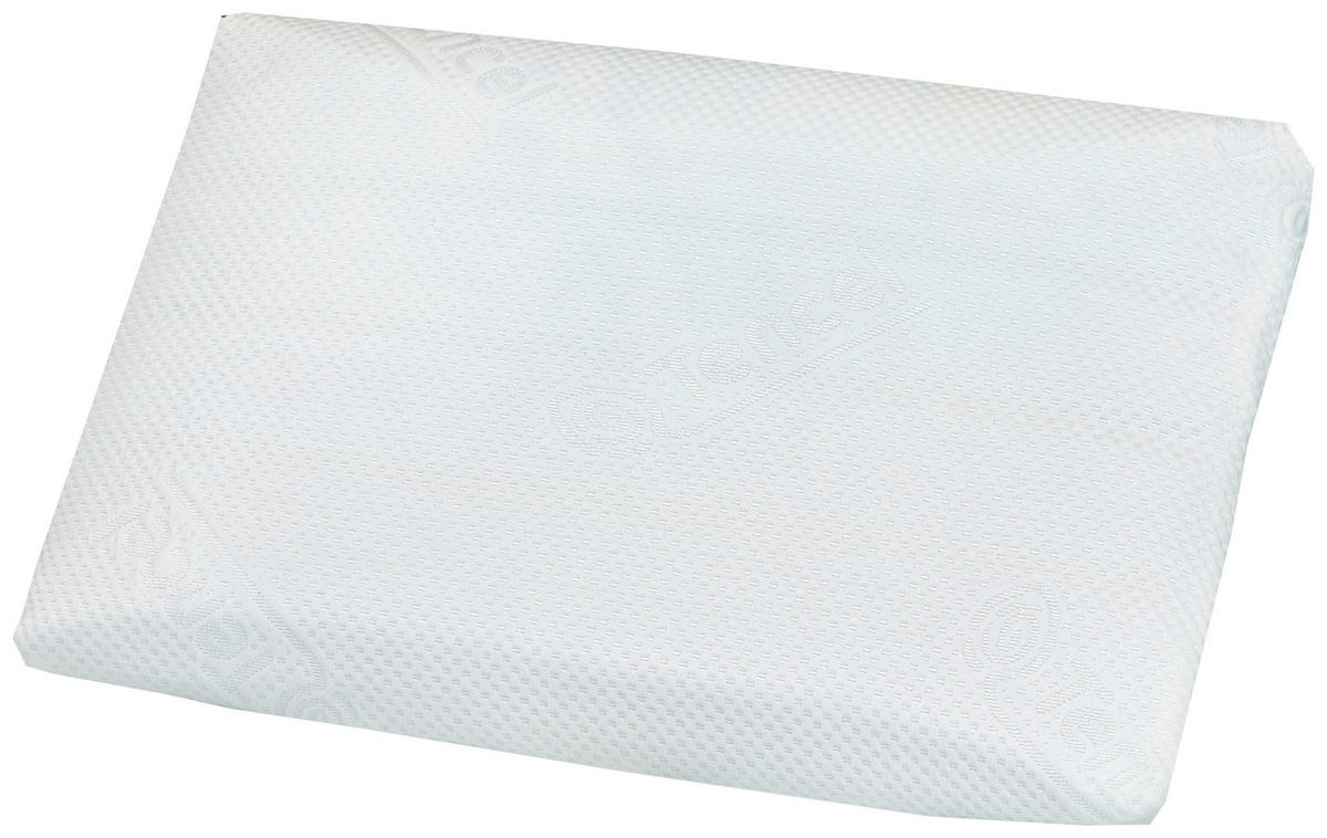 ŠÍJOVÝ OPĚRNÝ POLŠTÁŘ 60/40/9 cm - bílá, Basics, textil (60/40/9cm) - Swedish Line