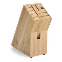 MESSERBLOCK  - Naturfarben, Basics, Holz (22/9/22cm) - Zeller Present