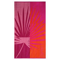 STRANDTUCH Malibu Beach Orange 100/180 cm  - Orange, KONVENTIONELL, Textil (100/180cm) - Vossen