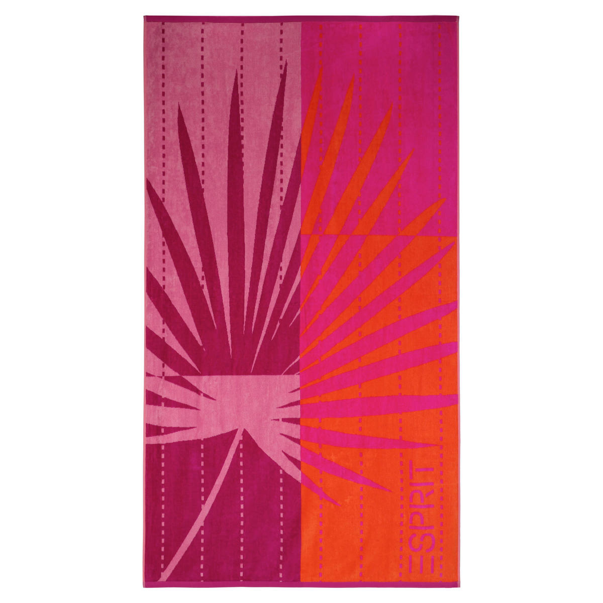 STRANDTUCH Malibu Beach Orange 100/180 cm  - Orange, KONVENTIONELL, Textil (100/180cm) - Vossen