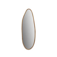 WANDSPIEGEL 50/150/3 cm  - Walnussfarben/Naturfarben, Design, Glas/Holz (50/150/3cm) - MID.YOU