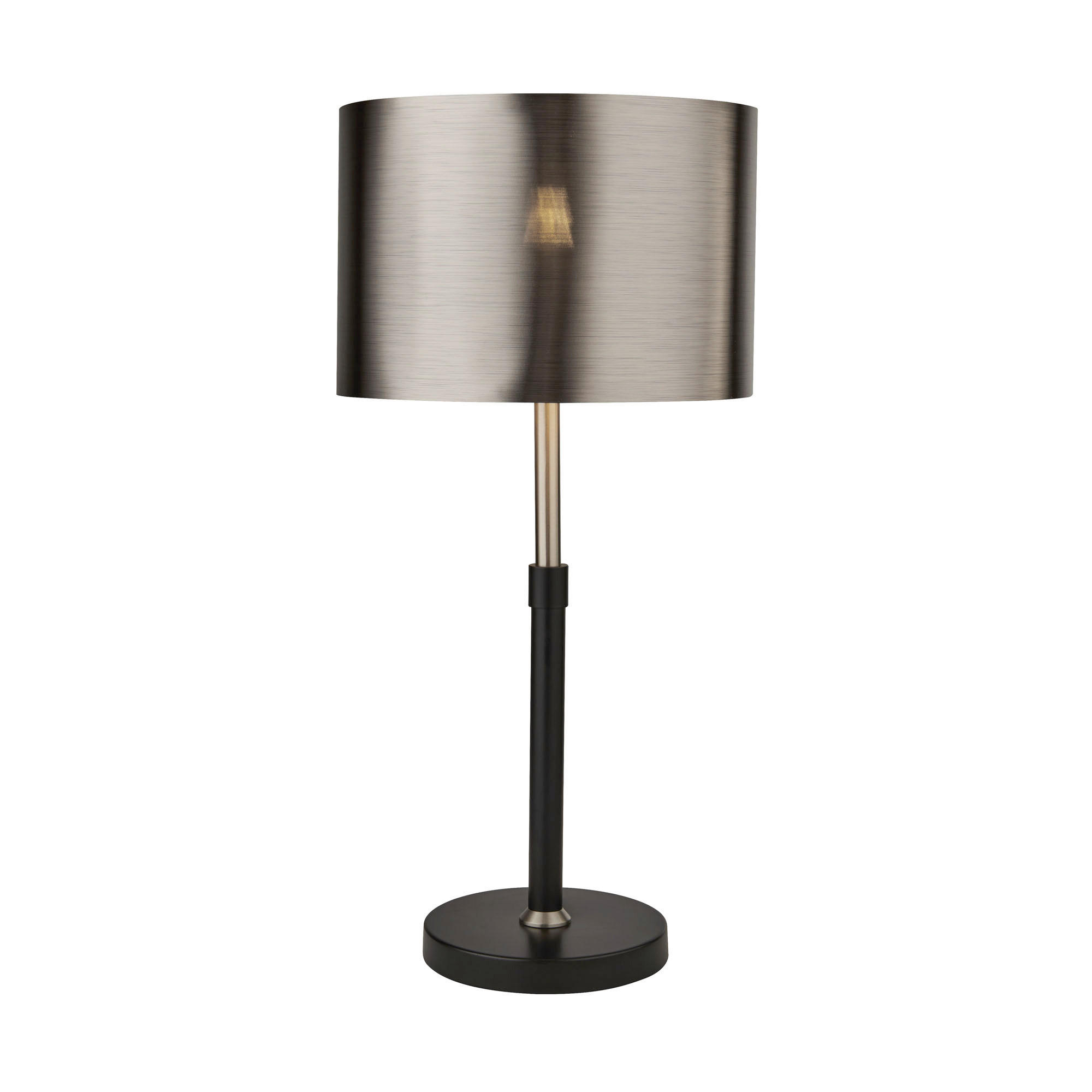 TISCHLEUCHTE 30/30/59.5 cm   - Chromfarben/Silberfarben, LIFESTYLE, Kunststoff/Metall (30/30/59.5cm)