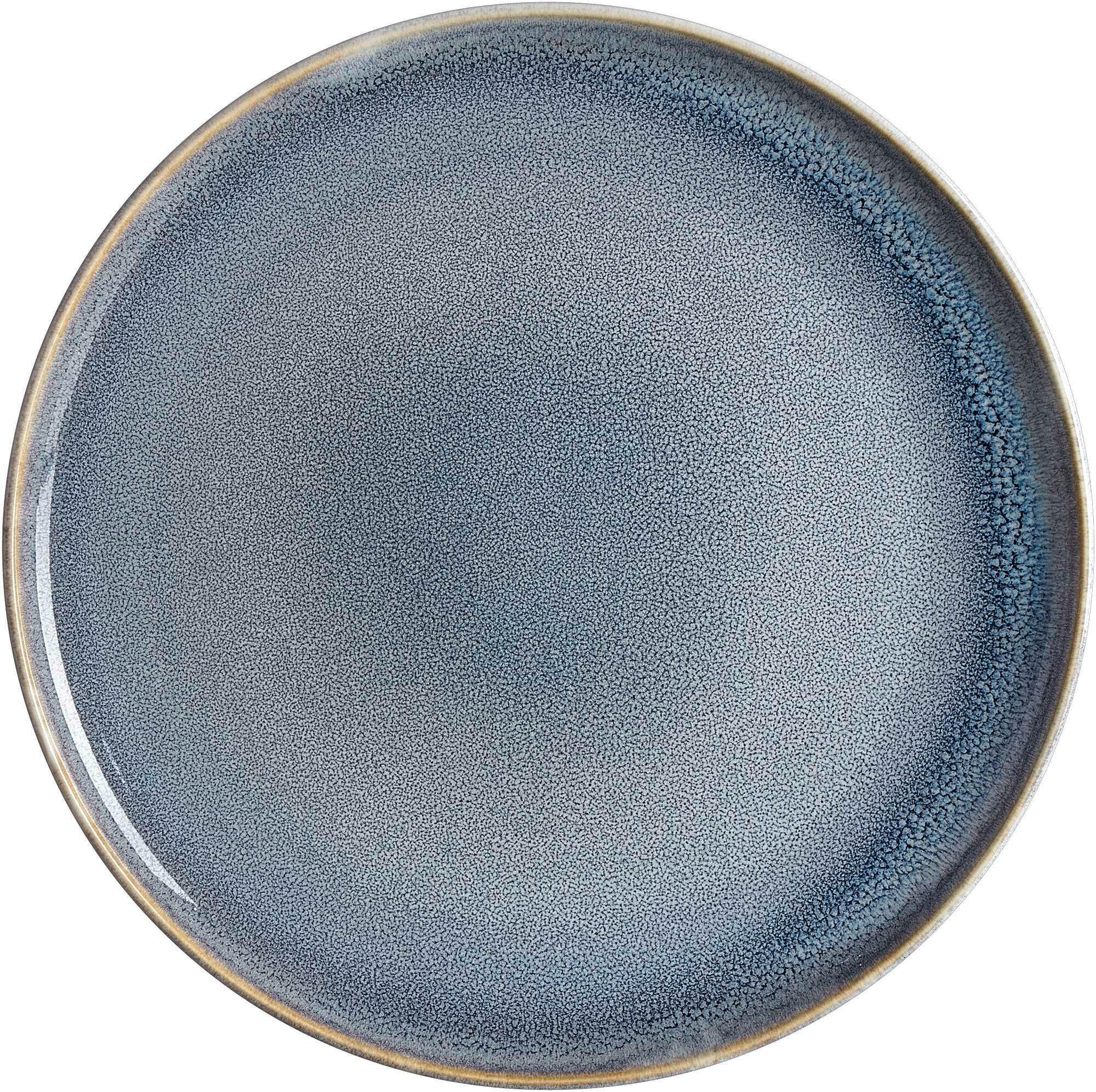 SPEISETELLER Blau, Grau 26,5 cm  - Blau/Grau, Basics, Keramik (26,5cm) - Ritzenhoff Breker