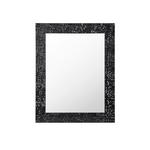 WANDSPIEGEL 55/70/2 cm    in rechteckig  - Schwarz, LIFESTYLE, Glas/Kunststoff (55/70/2cm) - Carryhome