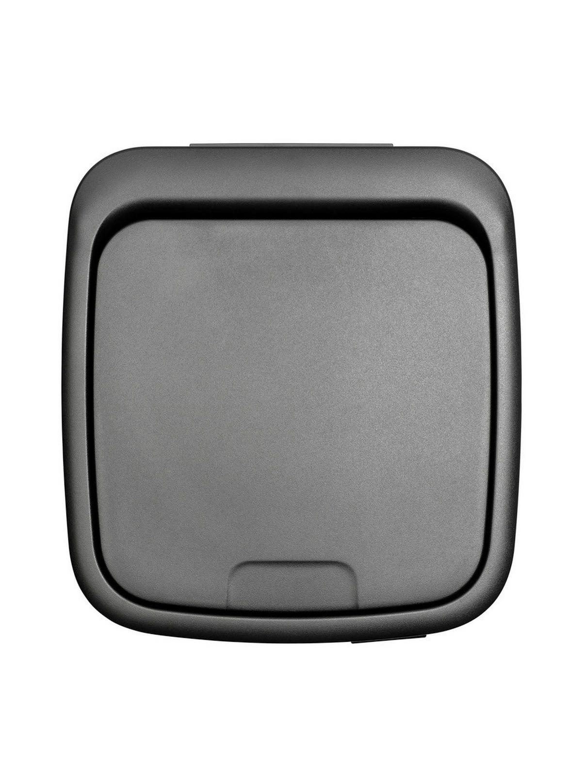 KANTA SA PAPUČICOM  30 l   - antracit/platinasta, Dizajnerski, metal/plastika (28/65/30,5cm) - Brabantia