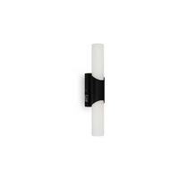 KUPAONSKA SVJETILJKA ZIDNA  - crna, Basics, metal/plastika (32/6,5/6,8cm)