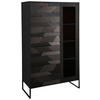 HIGHBOARD  in 95/148/40 cm  - Schwarz, Trend, Holz/Metall (95/148/40cm) - Ambia Home