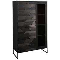 HIGHBOARD  in 95/148/40 cm  - Schwarz, Trend, Holz/Metall (95/148/40cm) - Ambia Home
