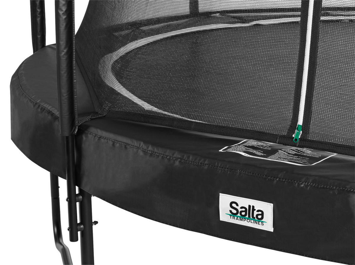 TRAMPOLIN SALTA PREMIUM 554 Salta Premium Black Edition  - KONVENTIONELL, Kunststoff/Metall (305cm) - Salta