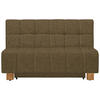 SCHLAFSOFA in Webstoff Hellgrün  - Naturfarben/Hellgrün, MODERN, Holz/Textil (145/92/102cm) - Novel