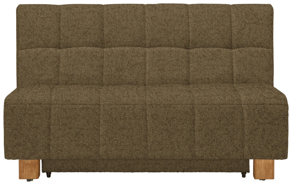 SCHLAFSOFA in Textil Hellgrün  - Naturfarben/Hellgrün, Modern, Holz/Textil (145/92/102cm) - Novel