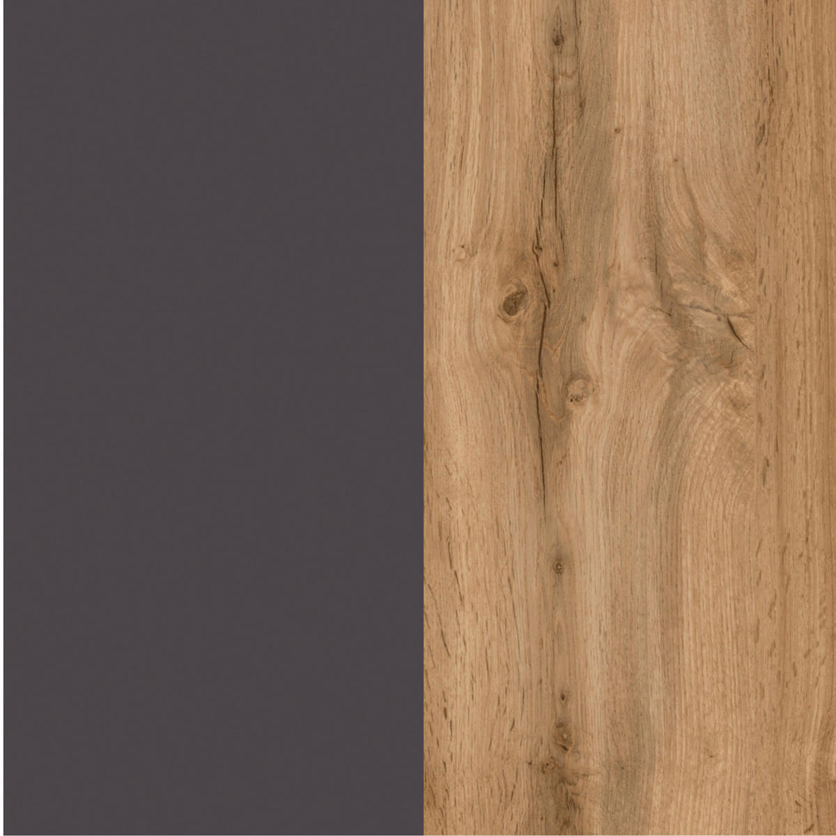 WASCHBECKENUNTERSCHRANK 120/41/47 cm  - Eiche Wotan/Grau, MODERN, Holzwerkstoff (120/41/47cm) - Held