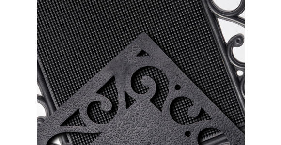 FUßMATTE 45/75 cm Mix Mats - Schwarz, Basics, Kunststoff (45/75cm) - Esposa