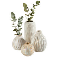 VASE 9 cm  - Beige, Trend, Keramik (9cm)