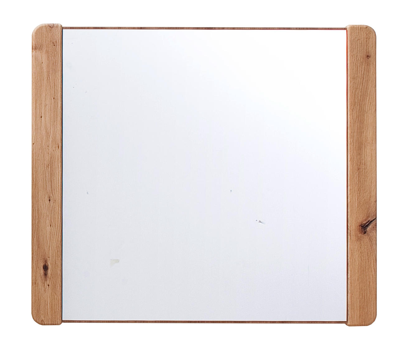 WANDSPIEGEL 80/70/2 cm    in rechteckig  - Eichefarben, Natur, Glas/Holzwerkstoff (80/70/2cm)