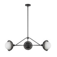 Candelabru - negru, Konventionell, sticlă/lemn (101,4/26,7cm) - Elstead Lighting