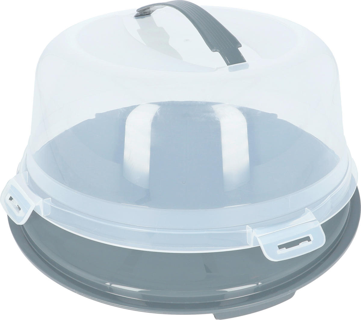 KUCHENTRANSPORTBOX - Transparent/Grau, KONVENTIONELL, Kunststoff (33/15/33cm) - Birkmann