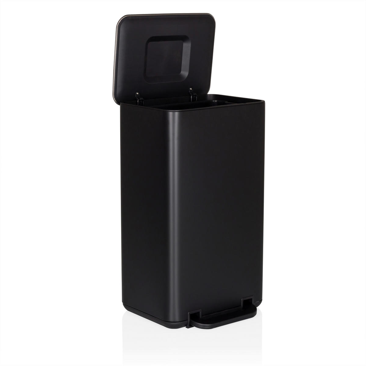 ABFALLEIMER 30 L  - Schwarz, MODERN, Kunststoff/Metall (31/62/36cm) - MID.YOU