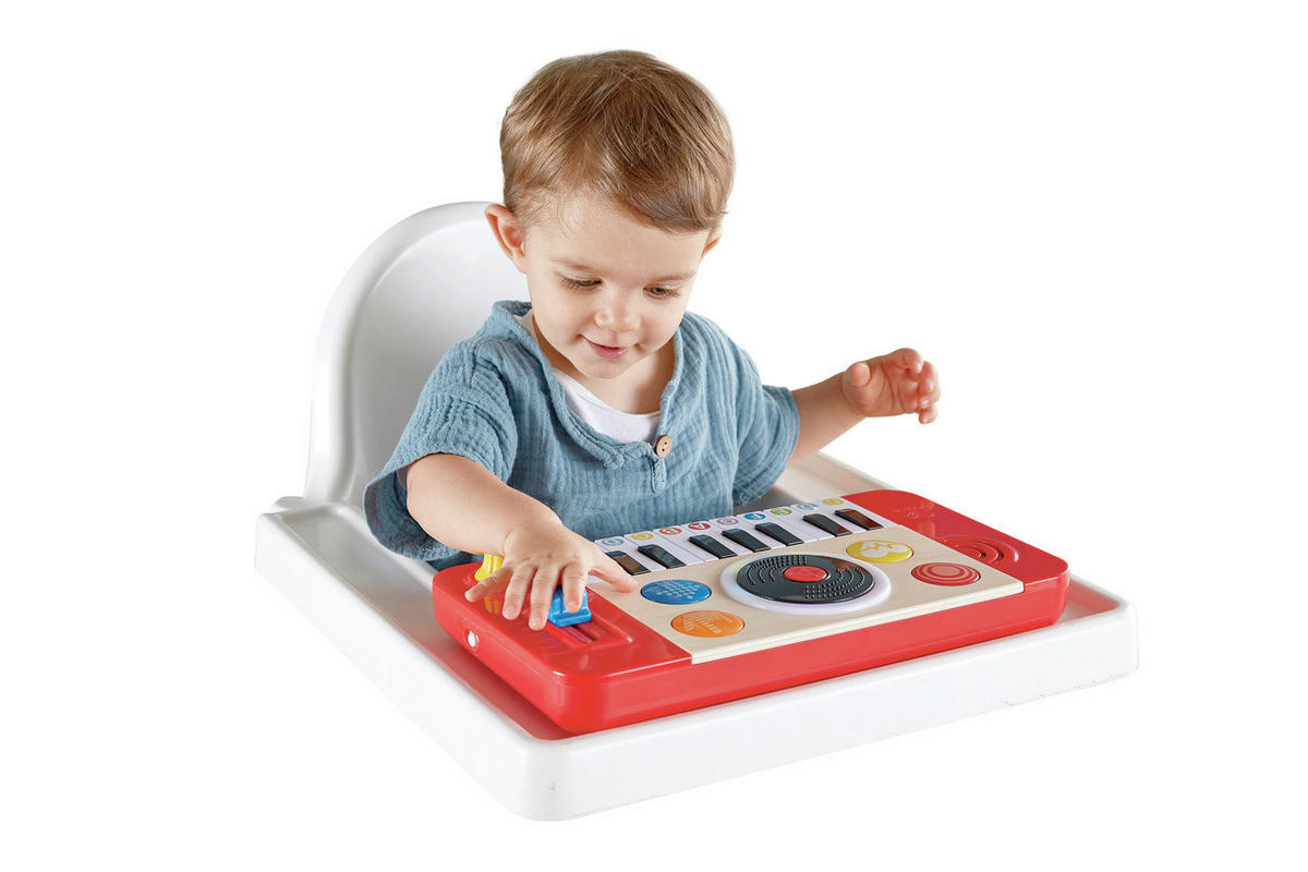 KINDER-MUSIC-PLAYER - Hellrot, Basics, Holzwerkstoff/Kunststoff (34/4,2/18,5cm) - Hape