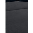 ECKSOFA  in Webstoff Schwarz  304/196 cm  - Schwarz, KONVENTIONELL, Textil/Metall (304/196cm) - Hom`in