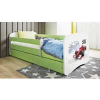 KINDER-/JUNIORBETT - Birkefarben/Weiß, MODERN, Holz/Holzwerkstoff (80/160cm) - MID.YOU