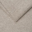 SCHLAFSOFA Lia  mit Webstoff Taupe  - Taupe/Schwarz, Design, Textil/Metall (197/84/92,5cm) - Xora