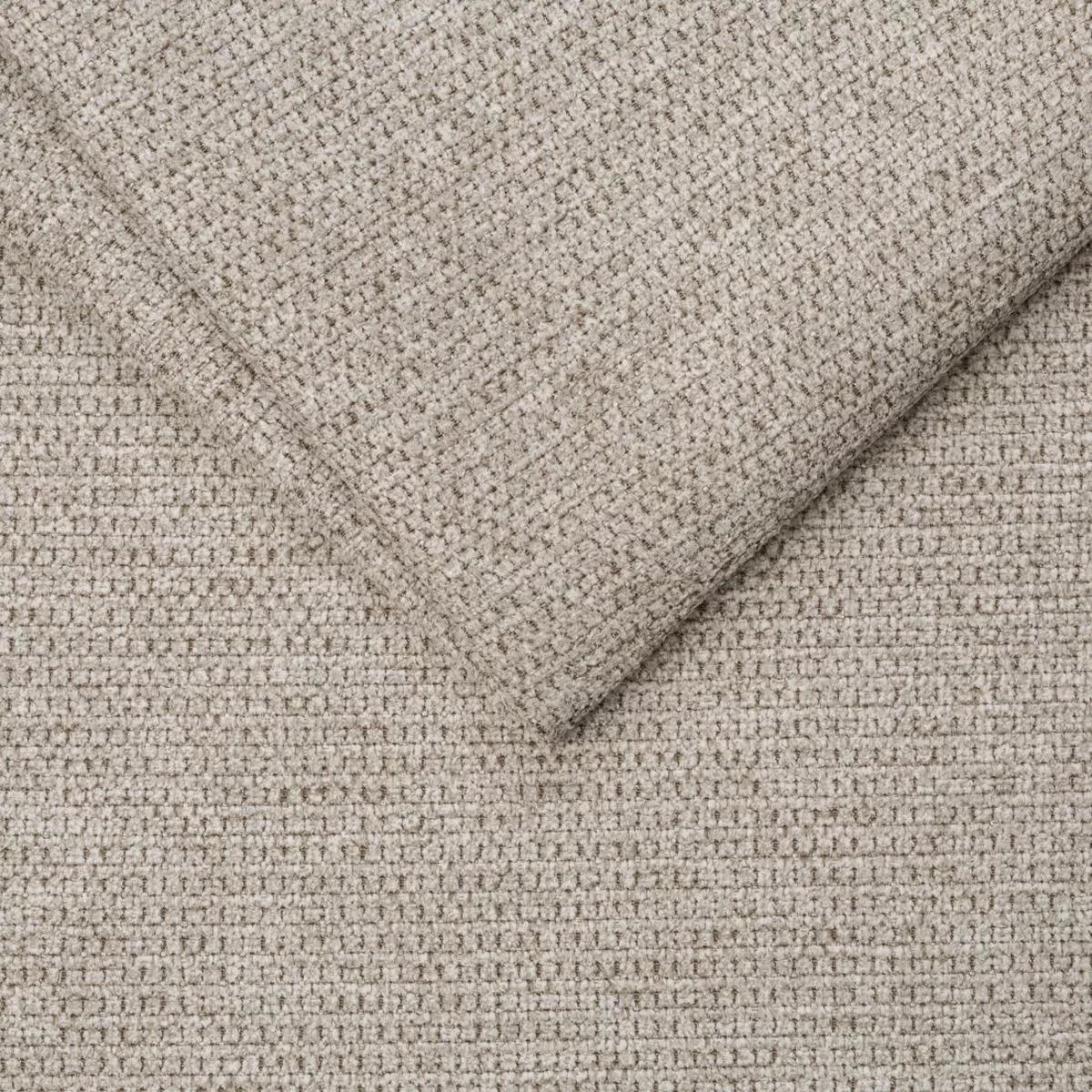 SCHLAFSOFA Webstoff Taupe  - Taupe/Schwarz, Design, Textil/Metall (197/84/92,5cm) - home24