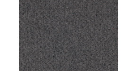 HOCKER in Textil Dunkelgrau  - Dunkelgrau/Silberfarben, Design, Textil/Metall (137/43/74cm) - Cantus