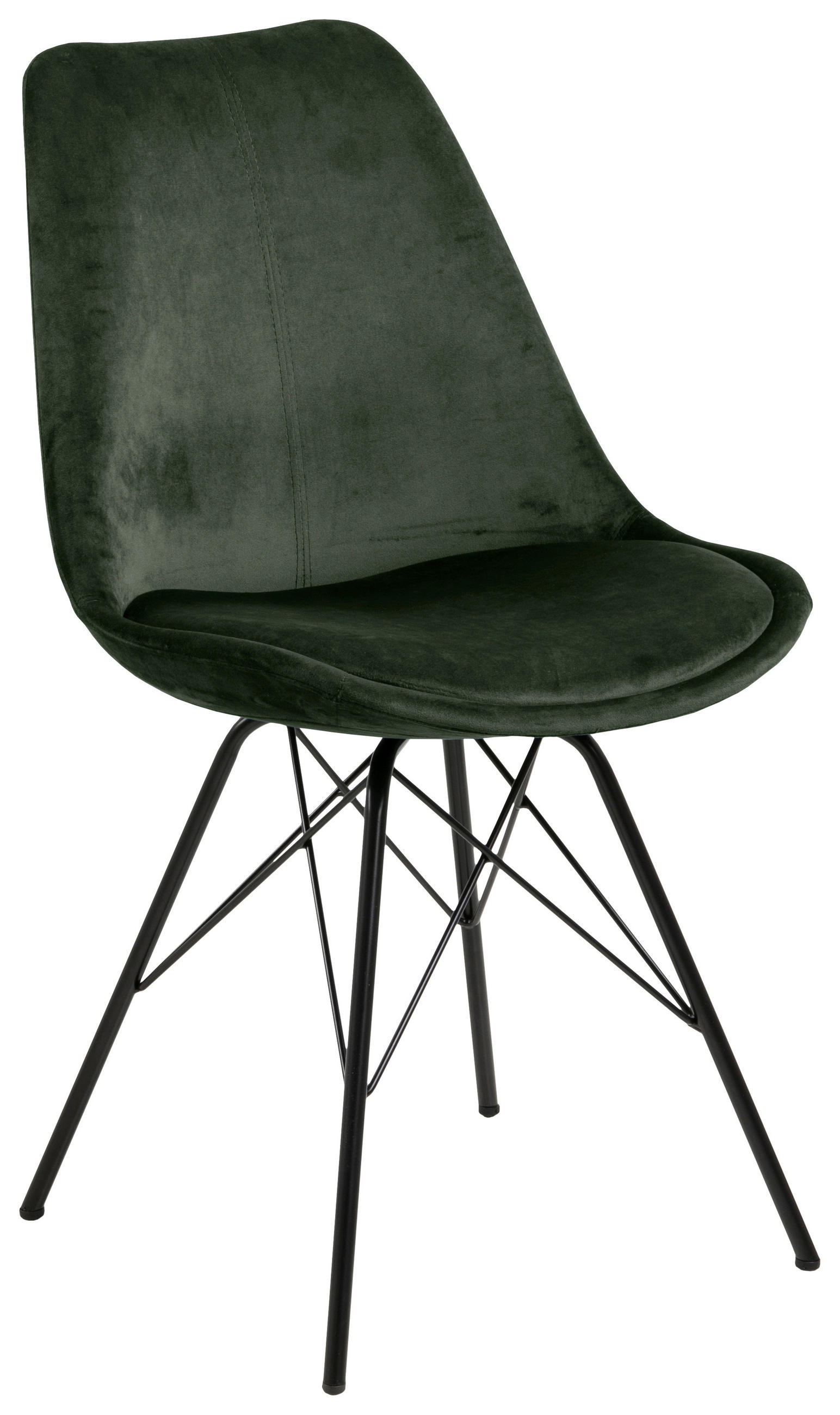 Carryhome Stuhl Waldgrün 48.5x85.5x54 cm