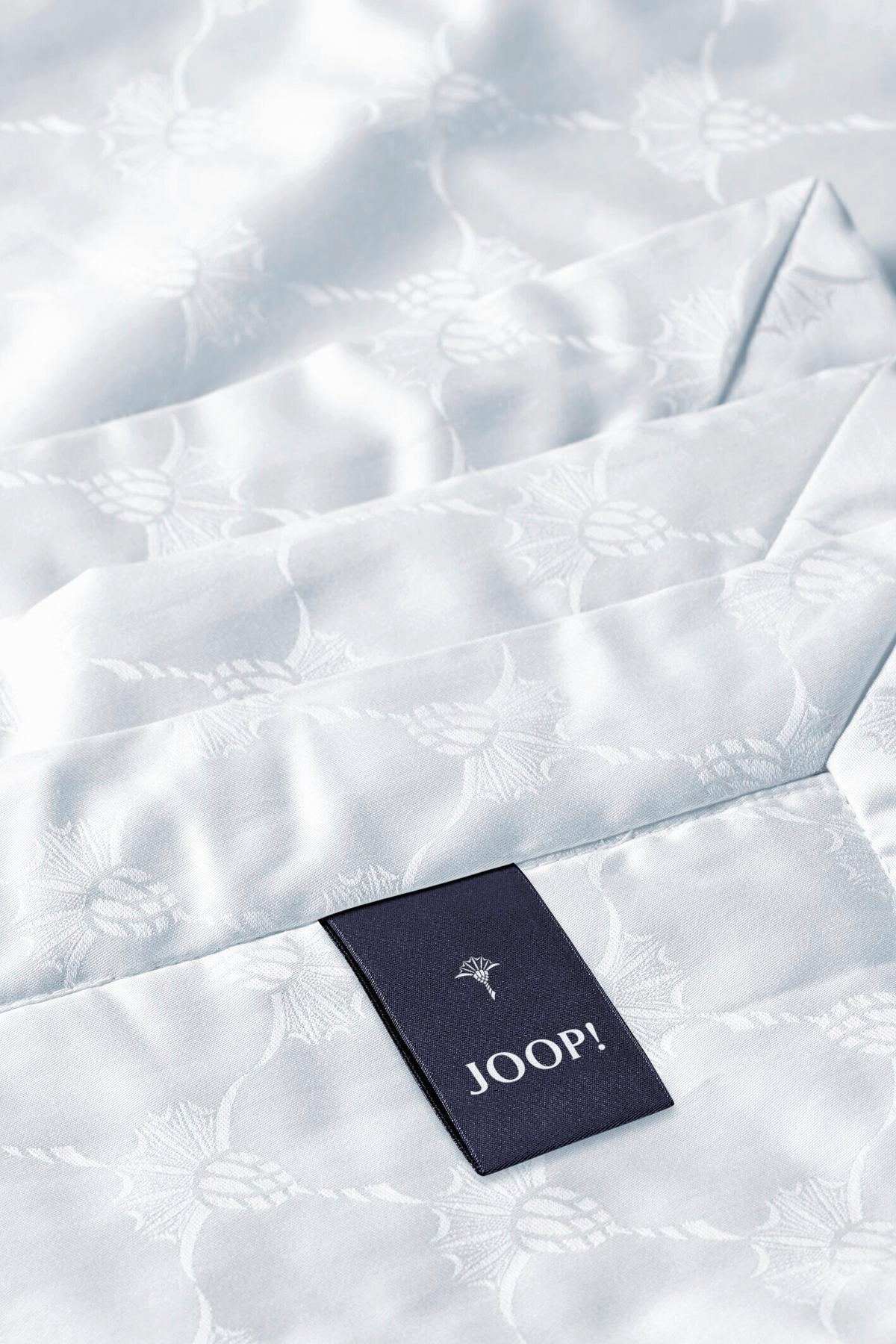 PLAID JOOP! CORNFLOWER ALLOVER 150/210 cm  - Silberfarben, Basics, Textil (150/210cm) - Joop! Living