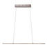 LED-HÄNGELEUCHTE - Nickelfarben, Design, Kunststoff/Metall (100-140/8/140cm) - Ambiente