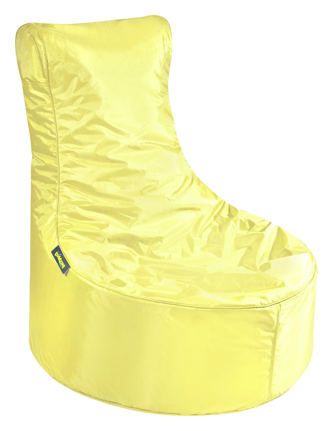 SITZSACK Uni - Gelb, Basics, Kunststoff (70/90/80cm) - MID.YOU