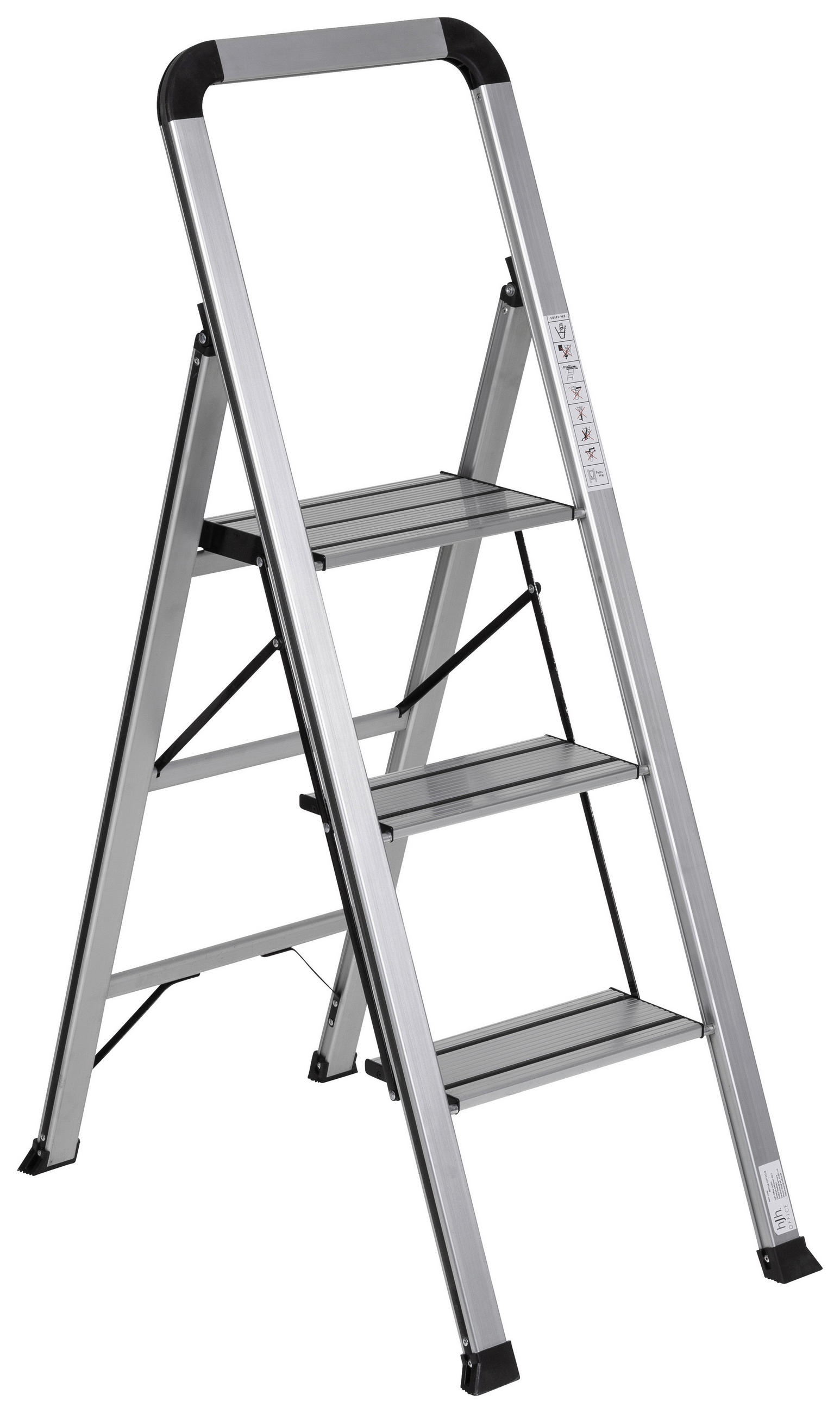 LEITER - Alufarben, Basics, Metall (42/128/5cm) - MID.YOU