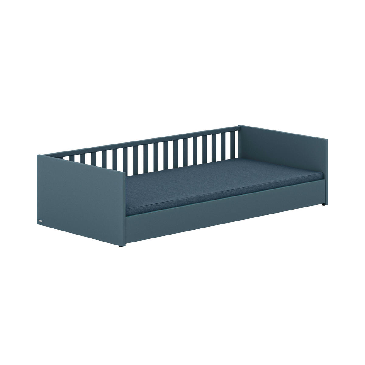BODENBETT Little Flo Blau  - Blau/Schwarz, Basics (90/200cm) - Paidi